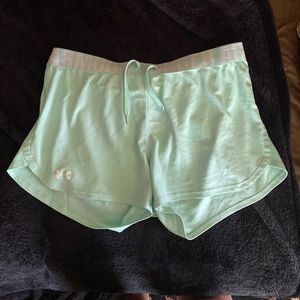 Mint Green Under Armor Shorts